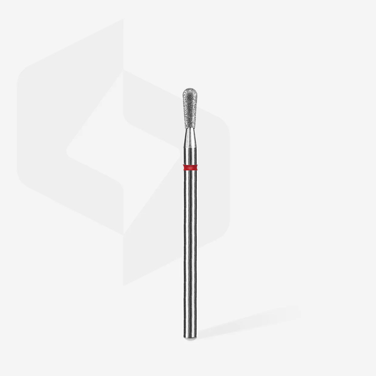 Punta Diamantata Fiammifero, Rosso, Diametro 2,3 mm