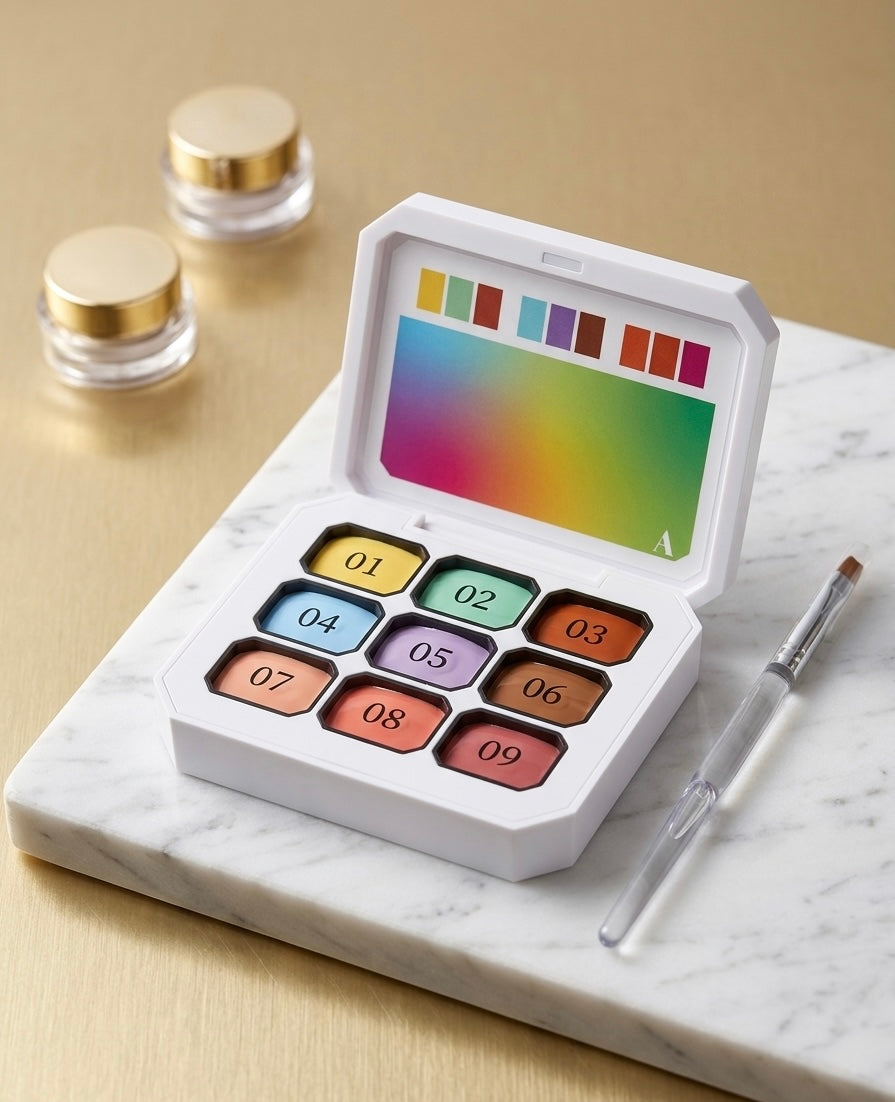 Mini Palette solid gel A set