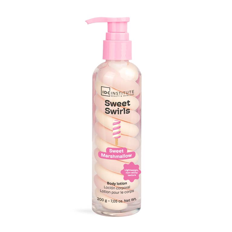 IDC INSTITUTE SWEET SWIRLS LOZIONE CORPO AL MARSHMALLOW 200ml