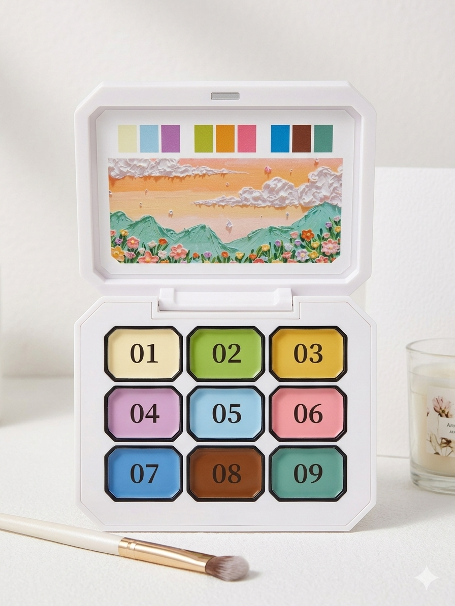Mini Palette solid gel Q set