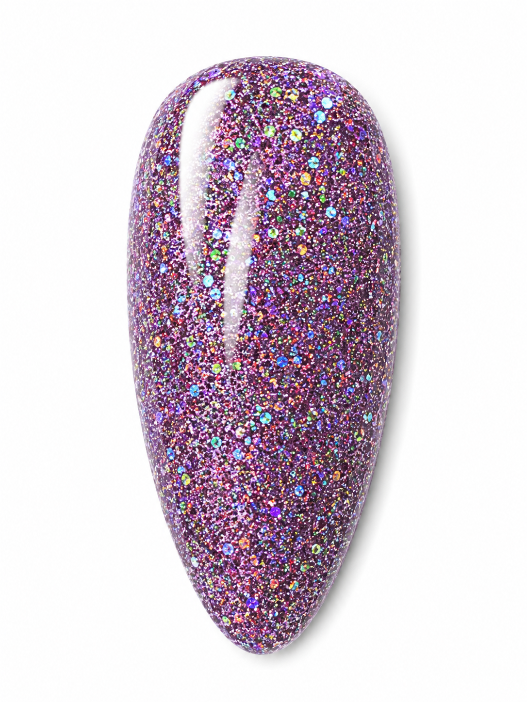 Acrigel Purple Glitter 60g