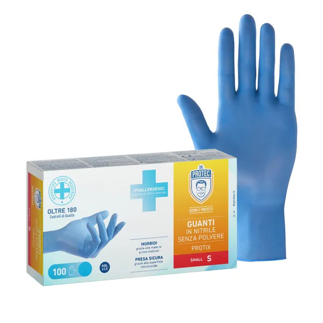 Guanti nitrile- taglia S