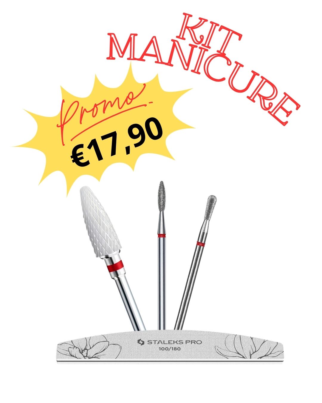 KIT MANICURE - Fascia rossa