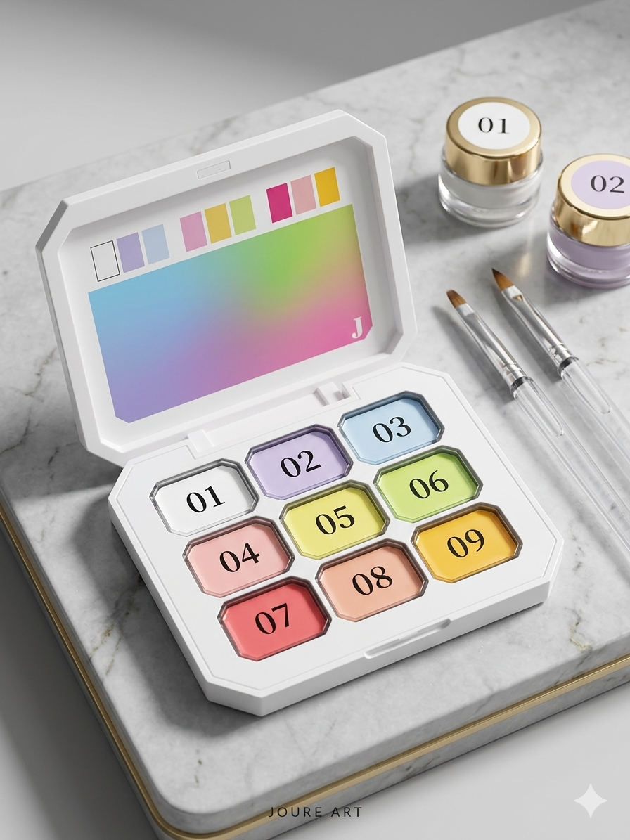 Mini Palette solid gel J set