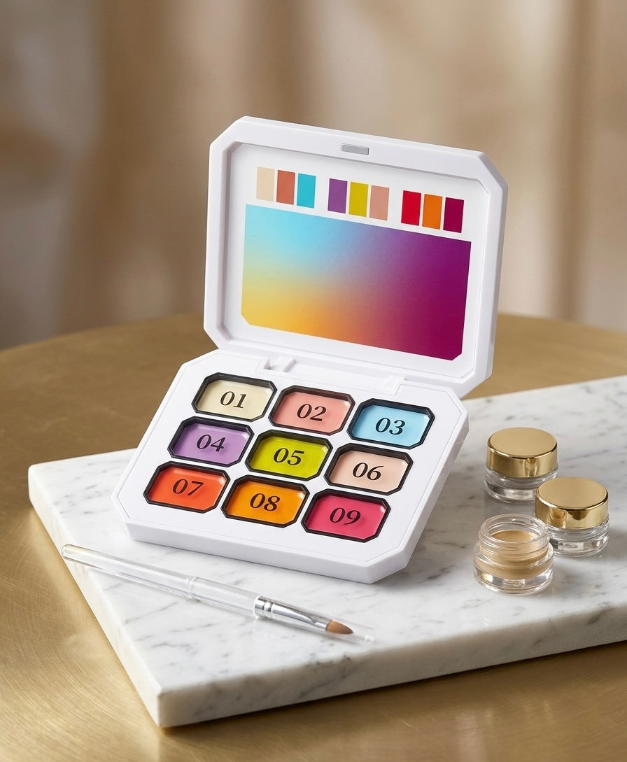Mini Palette solid gel K set