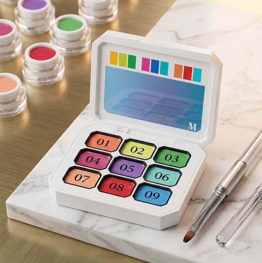 Mini Palette solid gel M set