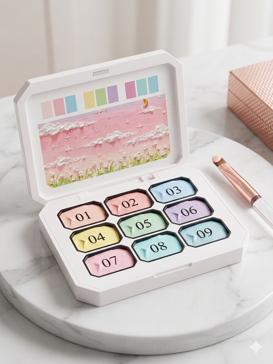 Mini Palette solid gel P set