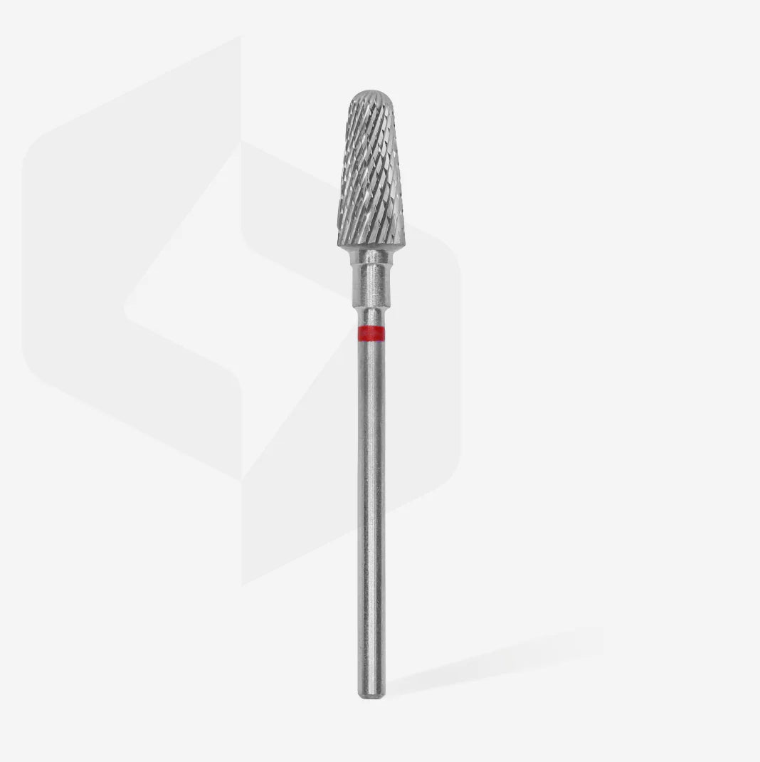 Punta Carbide Tronco, rosso, diametro 6 mm