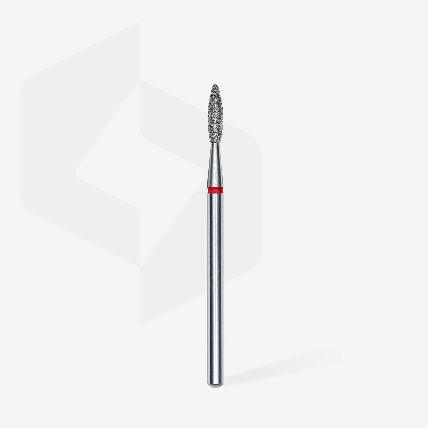 Punta diamantata Fiamma, rosso, diametro 2.1 mm - lunghezza punta 8 mm