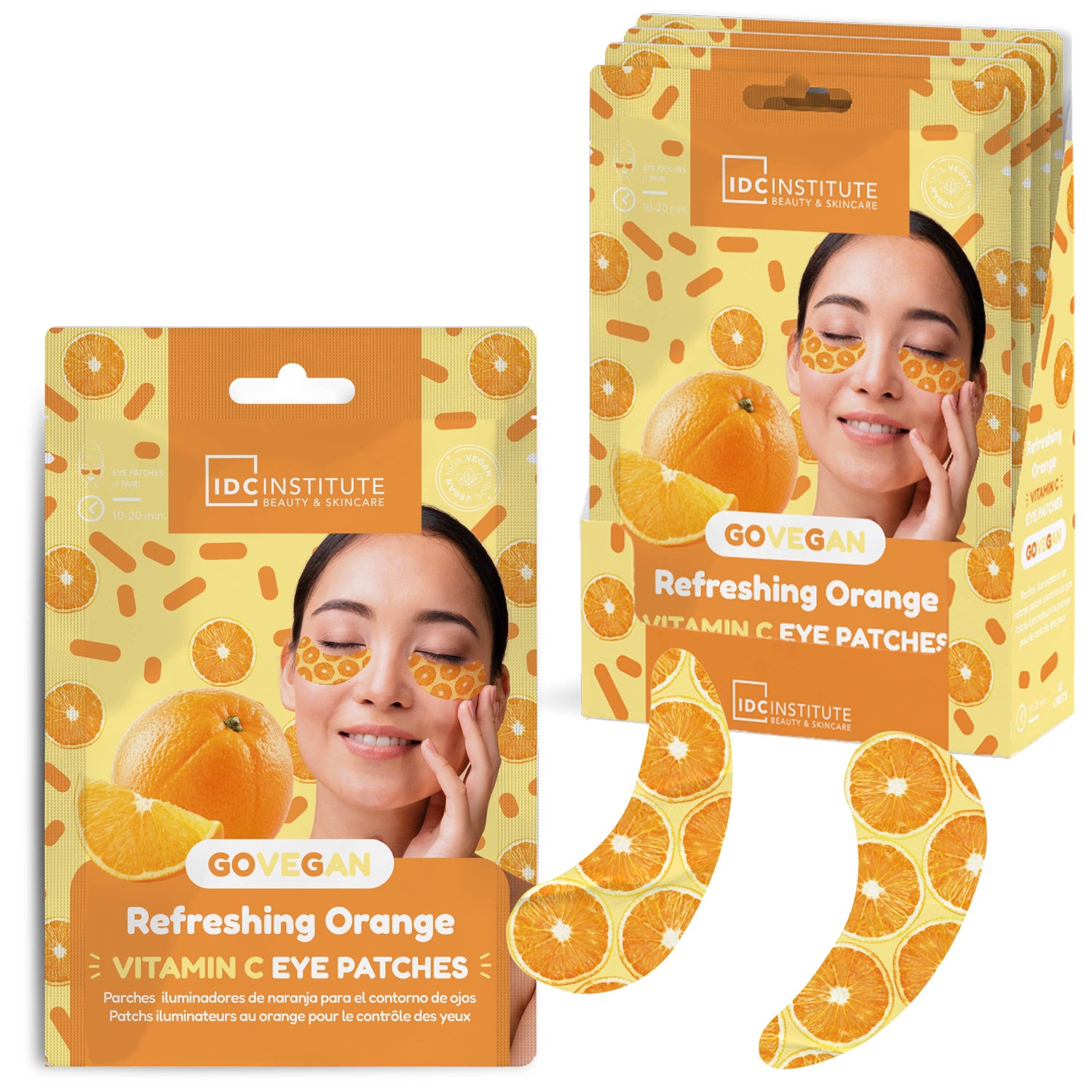 Patch per gli occhi all'arancia con vitamina C - IDC Institute